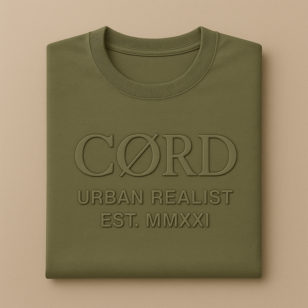 CØRD Connected™ Drop 001 Tee – Heavy Cotton (Pre-Order)