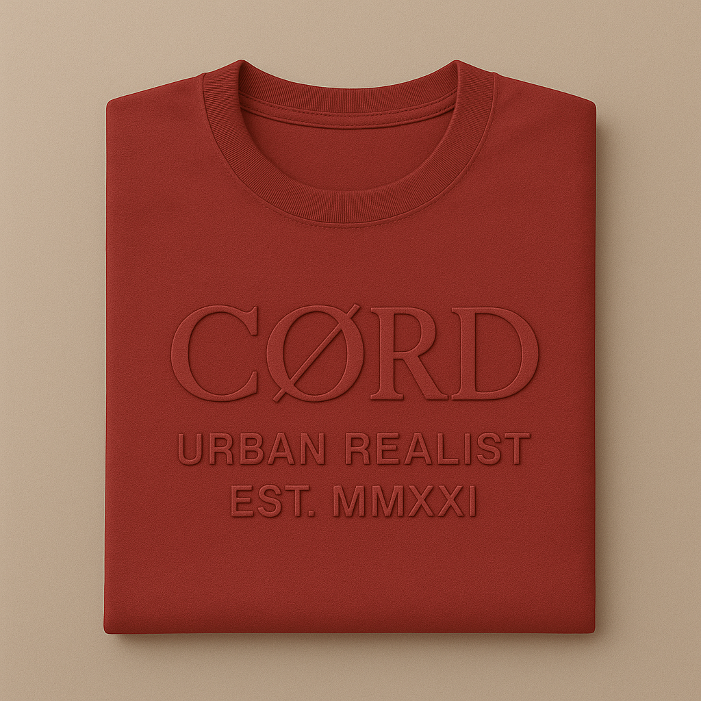 CØRD Connected™ Drop 001 Tee – Heavy Cotton (Pre-Order)